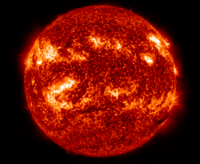 Slunce, obrázek NASA